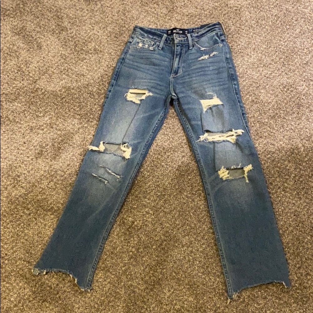 Straight leg jeans